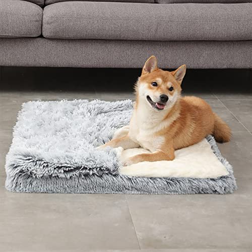 Orthopedic Dog Bed with Hooded Cover – Calming Memory Foam Crate Mat - Image 8