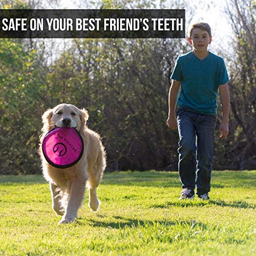 Hyper Pet Flippy Flopper Dog Frisbee – Soft, Floating Fetch Toy, 9" - Image 6