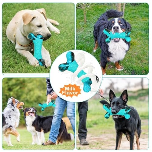 Indestructible Dog Toys for Aggressive Chewers – Durable & Bacon-Flavored - Image 4