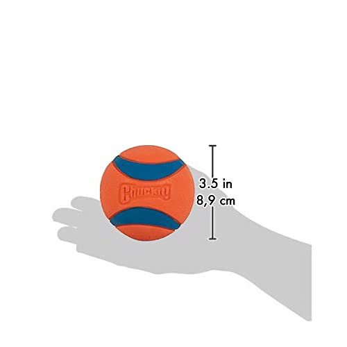 Chuckit! Ultra Ball XL: Tough Floating Dog Toy for Large Breeds, 3.5" Durable Rubber - Image 3