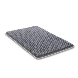 Dog Bed for Crate High Resilience Foam Crate Pad Mat for Medium Large Dogs Washable Anti-Slip,35" x 22",Dark Gray