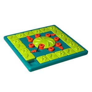 Outward Hound by Nina Ottosson Multipuzzle Level 4 Expert Dog Treat Puzzle for Enrichment, Blue