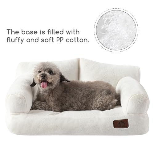 Hollypet Plush Calming Cat & Dog Sofa Bed – Soft, Cozy & Stylish - Image 2