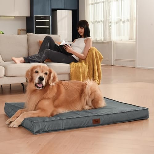 Orthopedic Waterproof Dog Bed for Medium/Small Pets, Washable Cover - Image 5