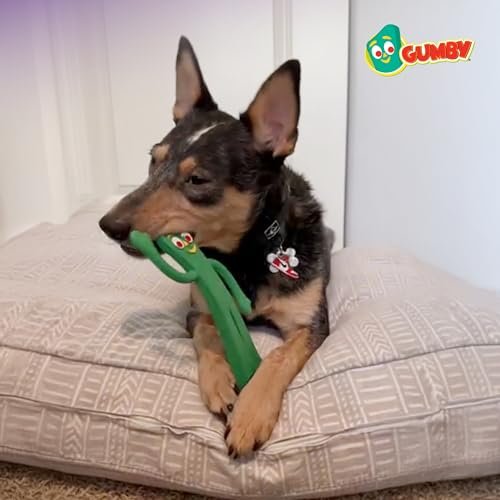 Gumby Latex Dog Toy 9" – Squeaky, Durable, Easy-Clean Pet Toy - Image 8