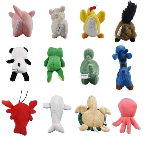 LEGEND SANDY 12-Pack Squeaky Plush Dog Toys for Small Dogs & Puppies - Image 9