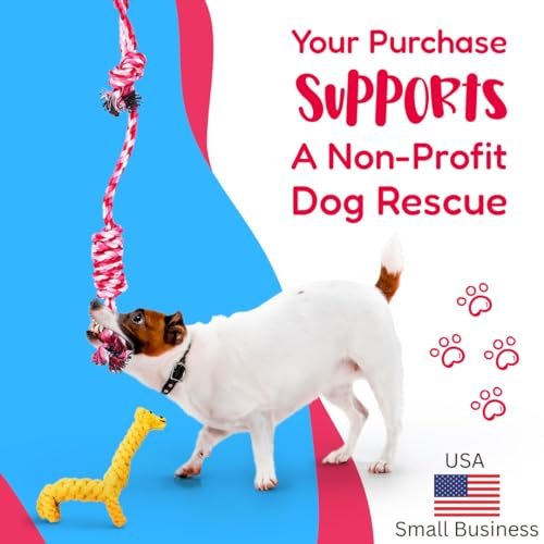 Dog Rope Toys 11-Pack for Medium Dogs - Durable Cotton Puppy Tug Set - Image 4