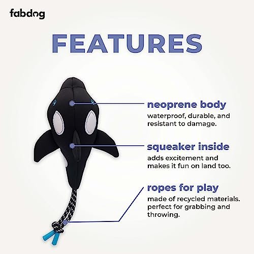 Floating Squeaky Dog Toy Whale - Durable Water Toy for All Breeds - Image 3