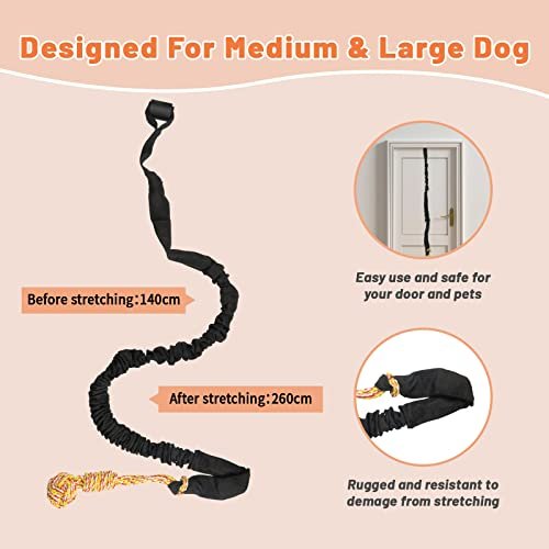 Dog Bungee Tug Toy for Pitbulls – Tree Hanging Chew & Exercise Rope - Image 6