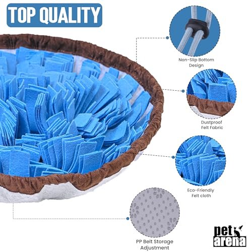 PET ARENA Dog Snuffle Mat - Interactive Slow Feeder for Mental Stimulation - Image 4