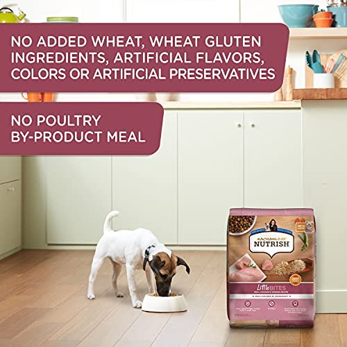 Rachael Ray Nutrish Little Bites Chicken & Veggie Small Breed Dog Food 6lb - Image 5