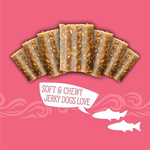 Evolve Grain Free Salmon & Sweet Potato Dog Jerky Treats - Image 5
