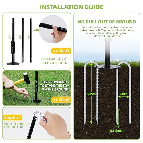 Durable Outdoor Tug Toy for Medium to XL Dogs – Interactive Play - Image 4