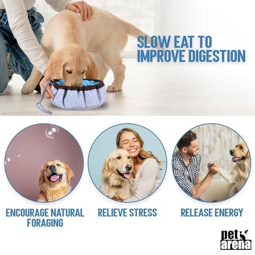 PET ARENA Dog Snuffle Mat - Interactive Slow Feeder for Mental Stimulation - Image 6