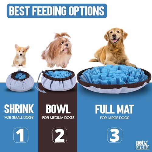 PET ARENA Dog Snuffle Mat - Interactive Slow Feeder for Mental Stimulation - Image 2