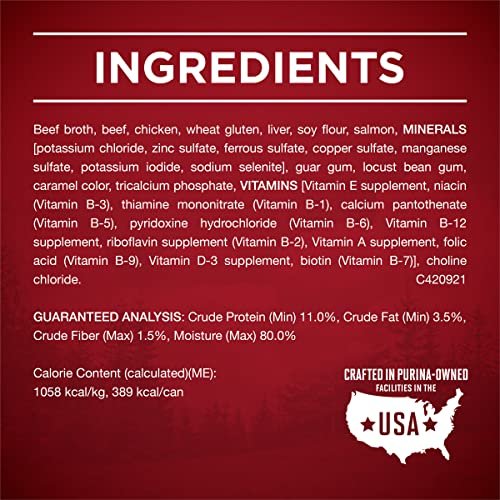 Purina ONE True Instinct Wet Dog Food with Beef & Salmon, 13oz, 12 Pack - Image 6