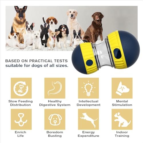 Indestructible Dog Puzzle Toy & Treat Dispenser for Aggressive Chewers - Image 2