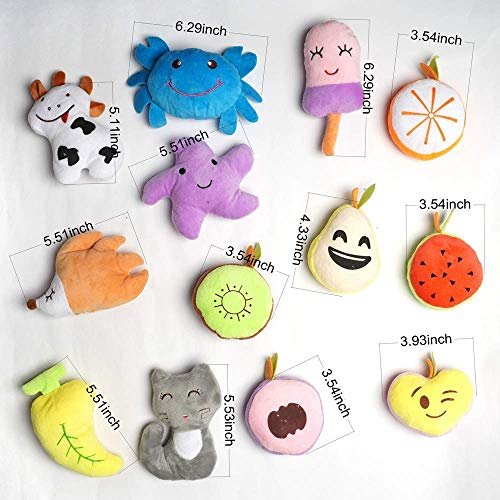 HDMOTU 26-Pack Small Dog Squeaky Toys, Soft & Colorful Puppy Set - Image 7