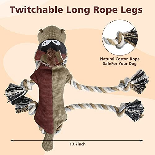 Indestructible Squeaky Dog Toy for Large Aggressive Chewers - Donkey - Image 2
