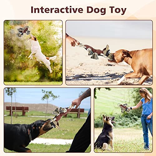 Indestructible Squeaky Dog Toy for Large Aggressive Chewers - Donkey - Image 7