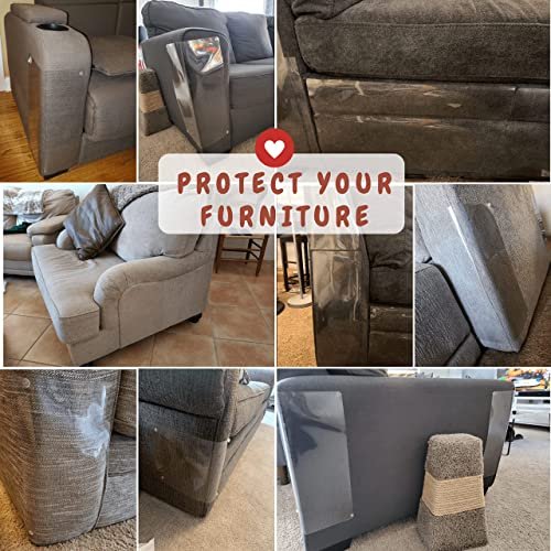 FixZilla Cat Scratch Furniture Protectors 10-Pack – Heavy-Duty Couch Shields - Image 7