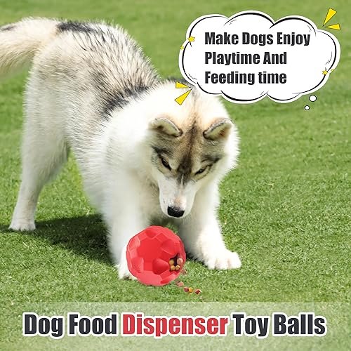 Indestructible Dog Ball Toy for Aggressive Chewers and Treat Dispensing - Image 6