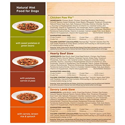 Rachael Ray Nutrish Wet Dog Food, Savory Variety Pack, 6 x 8oz Tubs - Image 9