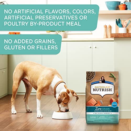 Grain Free Salmon & Sweet Potato Dog Food by Rachael Ray, 23 lb Bag - Image 6