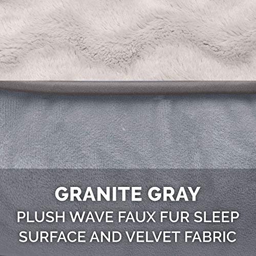 Furhaven Jumbo Cooling Gel Dog Bed with Bolsters, Gray, XL for Large Dogs - Image 8