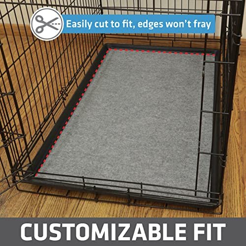 Drymate Waterproof Dog Crate Mat, Absorbent, Non-Slip, Washable Liner 29"x50" - Image 4
