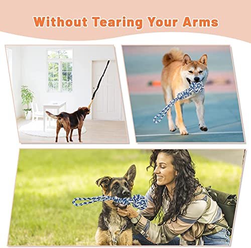 Dog Bungee Tug Toy for Pitbulls – Tree Hanging Chew & Exercise Rope - Image 2