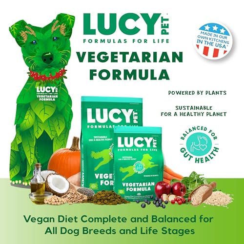 Lucy Pet Vegan Dog Food 20lb – Plant-Based, Vegetarian Formula - Image 3