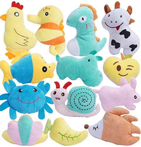 HDMOTU 26-Pack Small Dog Squeaky Toys, Soft & Colorful Puppy Set - Image 3