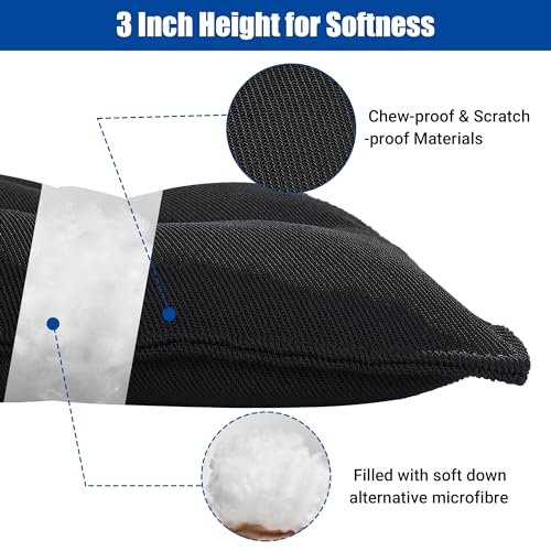 Chew Proof Dog Bed for Puppies – Durable, Water-Resistant Crate Mat - Image 6