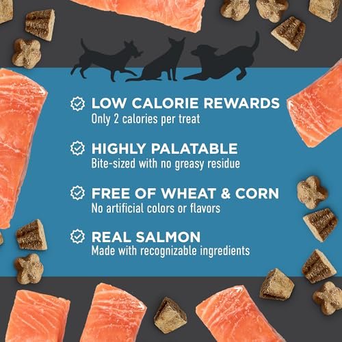 Cloud Star Tricky Trainers Salmon Dog Treats, 8oz, Low-Cal, 450 Count - Image 4