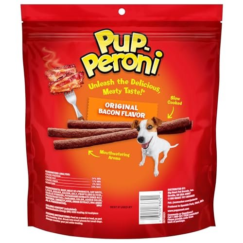 Pup-Peroni Original Bacon Dog Treats 22.5oz – Real Bacon Flavor - Image 3