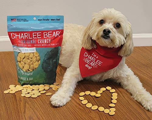 Charlee Bear Cheese & Egg Dog Treats - Low Calorie, 16 oz Bag - Image 3