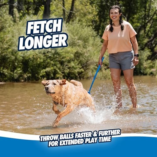 Chuckit Sport Dog Ball Launcher 12M with Medium Ball for Fetch Play - Image 4