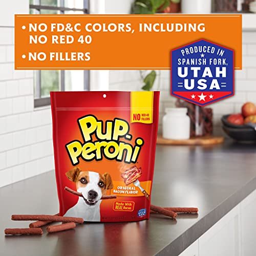Pup-Peroni Original Bacon Dog Treats 22.5oz – Real Bacon Flavor - Image 6