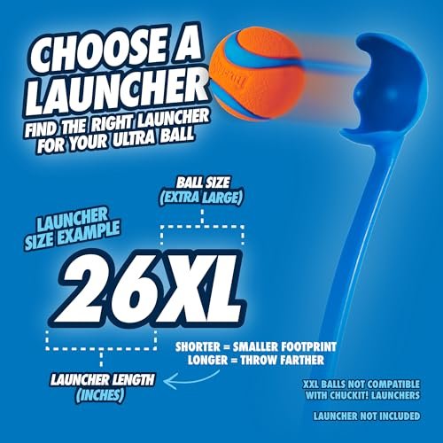 Chuckit! Ultra Ball XL: Tough Floating Dog Toy for Large Breeds, 3.5" Durable Rubber - Image 8