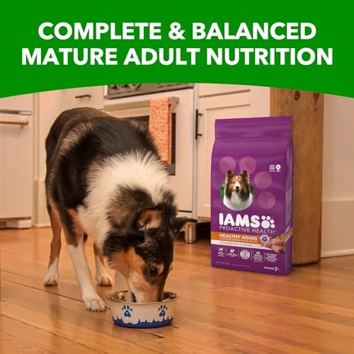 IAMS Healthy Aging Senior Dry Dog Food with Real Chicken, 7 lb Bag - Image 10