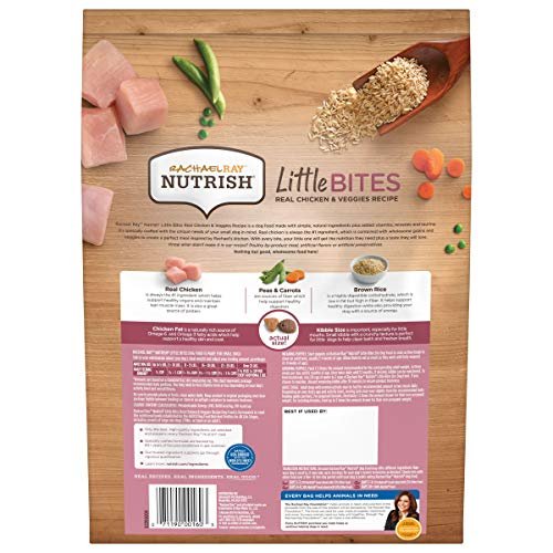 Rachael Ray Nutrish Little Bites Chicken & Veggie Small Breed Dog Food 6lb - Image 3