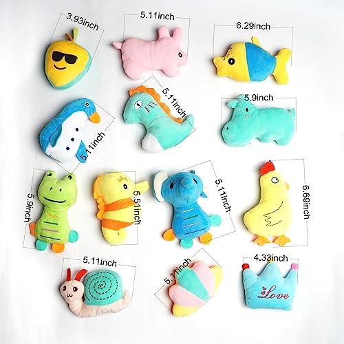 HDMOTU 26-Pack Small Dog Squeaky Toys, Soft & Colorful Puppy Set - Image 6