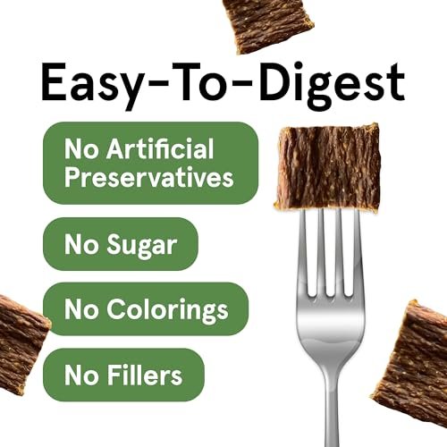 Grain-Free Beef Jerky Dog Treats – 95% Grass-Fed, Air-Dried Beef - Image 4