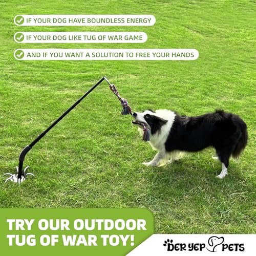Durable Outdoor Tug Toy for Medium to XL Dogs – Interactive Play - Image 2