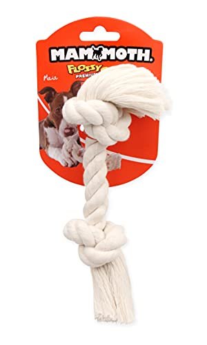 Mammoth Natural Cotton Rope Dog Toy - Small 9" Tug & Chew Toy - Image 2