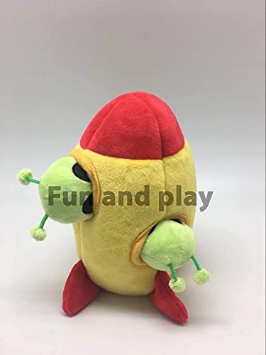 Interactive Plush Spaceship Dog Toy with Squeaky Aliens - Small Size - Image 4