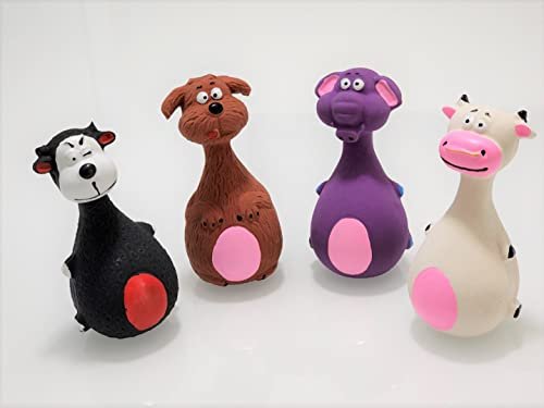 Interactive Dog Squeaky Toys: Durable Eco-Friendly Chew Toys for Small Dogs - Image 4