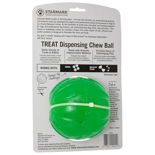 Durable Treat Dispensing Chew Ball for Large Dogs – Fun & Tough - Image 3