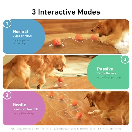 Interactive Smart Dog Ball Toy - Automatic Moving Wicked Ball AIR for Large Dogs - Image 4